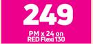 Xiaomi Redmi 9A 4G Smartphone-On Red Flexi 130