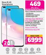 Huawei Nova 8i 4G Smartphone-On 1GB Red Top Up Core More Data