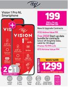 Itel Vision 1 Pro NL Smartphone-On Red Flexi 130