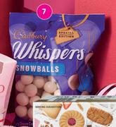 Cadbury Whispers Dream Snowballs Bag-200g