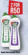 Handy Andy Assorted-For 2 x 750ml
