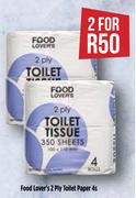 Food Lover's 2 Ply Toilet Paper-For 2 x 4s