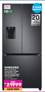 Samsung Frost Free French Door Fridge With Drawer And Twin Cooling System RF49A5202B1/FA-470Ltr
