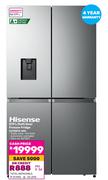 Hisense Multi Door Freezer Fridge H750FS WD 579Ltr