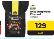 Campmaster 10Kg Lumpwood Charcoal-Each
