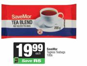 SaveMor Tagless Teabags-100s