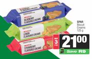 Spar Biscuit Creams-For 3 x 125g
