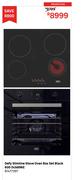 Defy Slimline Stove Oven Box Set Black 600 DCB896E 81477397