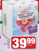 Spar Mini Toilet Tissue Rolls 1 Ply-18's Per Pack
