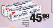 Sensodyne Toothpaste (Selected)-75ml Each