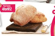Plain Paninis-For 4