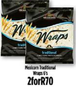 Mexicorn Traditional Wraps 6's -For 2