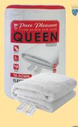 Pure Pleasure Non Fitted Queen Electric Blanket