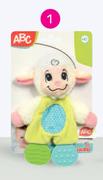 ABc Plush Teething Aid 2 Assorted-Each
