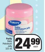 Purity Baby Petroleum Jelly-325ml Each