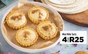 Mini Milk Tarts-For 4