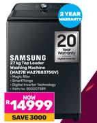 Samsung 27Kg Top Loader Washing Machine WA27B WA27B8375GV