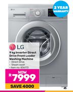 LG 9Kg Inverter Direct Drive Front Loader Washing Machine