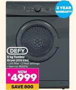 Defy 5Kg Tumble Dryer DTD 230