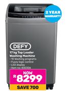 Defy 17Kg Top Loader Washing Machine