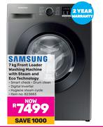 Samsung 7Kg Front Loader Washing Machine With Steam & Eco Technology