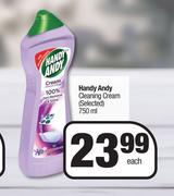Handy Andy Cleaning Cream (Selected)-750ml Each