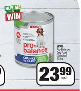 Spar Pro Balance Dog Food (Selected)-775g Each
