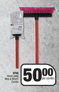 Spar Good Living Mop & Broom Combo-Per Combo