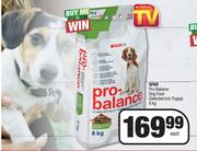 Spar Pro Balance Dog Food (Selected Incl.Puppy)-8Kg Each