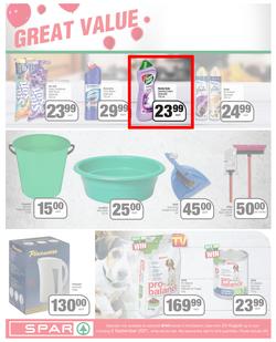 SPAR COUNTRY EASTERN CAPE : Here For you (24 August - 5 September 2021) Valid In Amahlathi, Bedford, Buffalo Flats, Cala, Centane, Hankey, Komga, Nemato, Patensie, Peddie, Zastron, Indwe, Kwa-Fetting, page 7