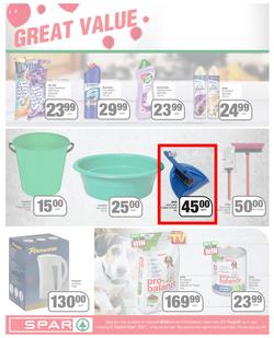 SPAR COUNTRY EASTERN CAPE : Here For you (24 August - 5 September 2021) Valid In Amahlathi, Bedford, Buffalo Flats, Cala, Centane, Hankey, Komga, Nemato, Patensie, Peddie, Zastron, Indwe, Kwa-Fetting, page 7