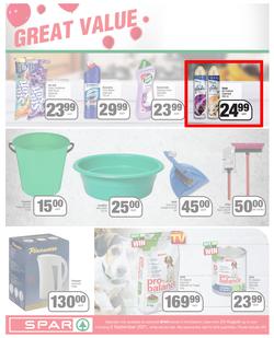 SPAR COUNTRY EASTERN CAPE : Here For you (24 August - 5 September 2021) Valid In Amahlathi, Bedford, Buffalo Flats, Cala, Centane, Hankey, Komga, Nemato, Patensie, Peddie, Zastron, Indwe, Kwa-Fetting, page 7