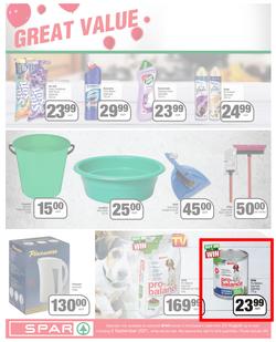 SPAR COUNTRY EASTERN CAPE : Here For you (24 August - 5 September 2021) Valid In Amahlathi, Bedford, Buffalo Flats, Cala, Centane, Hankey, Komga, Nemato, Patensie, Peddie, Zastron, Indwe, Kwa-Fetting, page 7