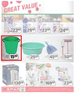 SPAR COUNTRY EASTERN CAPE : Here For you (24 August - 5 September 2021) Valid In Amahlathi, Bedford, Buffalo Flats, Cala, Centane, Hankey, Komga, Nemato, Patensie, Peddie, Zastron, Indwe, Kwa-Fetting, page 7
