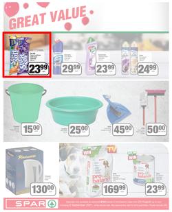 SPAR COUNTRY EASTERN CAPE : Here For you (24 August - 5 September 2021) Valid In Amahlathi, Bedford, Buffalo Flats, Cala, Centane, Hankey, Komga, Nemato, Patensie, Peddie, Zastron, Indwe, Kwa-Fetting, page 7