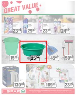 SPAR COUNTRY EASTERN CAPE : Here For you (24 August - 5 September 2021) Valid In Amahlathi, Bedford, Buffalo Flats, Cala, Centane, Hankey, Komga, Nemato, Patensie, Peddie, Zastron, Indwe, Kwa-Fetting, page 7