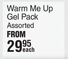 Warm Me Up Gel Pack Assorted-Each