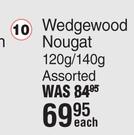 Wedgewood Nougat Assorted-120g/140g Each