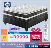 Sealy Belize King Bed Set