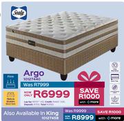 Sealy Argo 152cm Queen Bed Set