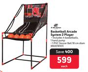 E-Jet Games Basketball Arcade System 2 Player-Each