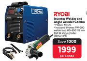 Ryobi Inverter Welder & Angle Grinder Combo KIT474-Per Combo