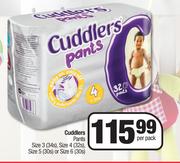 Cuddlers Pants-Per Pack