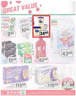 SPAR EASTERN CAPE : Go Big (27 July - 8 August 2021) Valid In | Amahlathi, Bedford, Buffalo Flats, Cala, Centane, Hankey, Idutywa, Indwe, Kwa-Fetting, Komga, Lady Frere, Nemato, Ugie, Peddie, page 7
