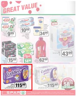 SPAR EASTERN CAPE : Go Big (27 July - 8 August 2021) Valid In | Amahlathi, Bedford, Buffalo Flats, Cala, Centane, Hankey, Idutywa, Indwe, Kwa-Fetting, Komga, Lady Frere, Nemato, Ugie, Peddie, page 7