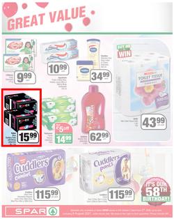 SPAR EASTERN CAPE : Go Big (27 July - 8 August 2021) Valid In | Amahlathi, Bedford, Buffalo Flats, Cala, Centane, Hankey, Idutywa, Indwe, Kwa-Fetting, Komga, Lady Frere, Nemato, Ugie, Peddie, page 7