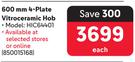 Beko 600mm 4 Plate Vitro Ceramic Hob HIC64401