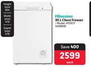 Hisense 95L Chest Freezer H125CF
