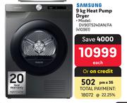 Samsung 9Kg Heat Pump Dryer DV90T5240AN/FA
