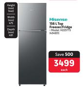 Hisense 156L Top Freezer/Fridge H225TTS